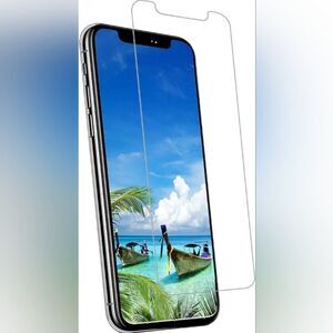 iPhone 12 & 12 Pro, X, XS 5.8" HD Glass Screen Protector Anti Scratch Bu…
